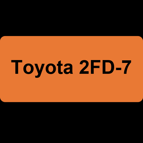 Toyota 2FD-7